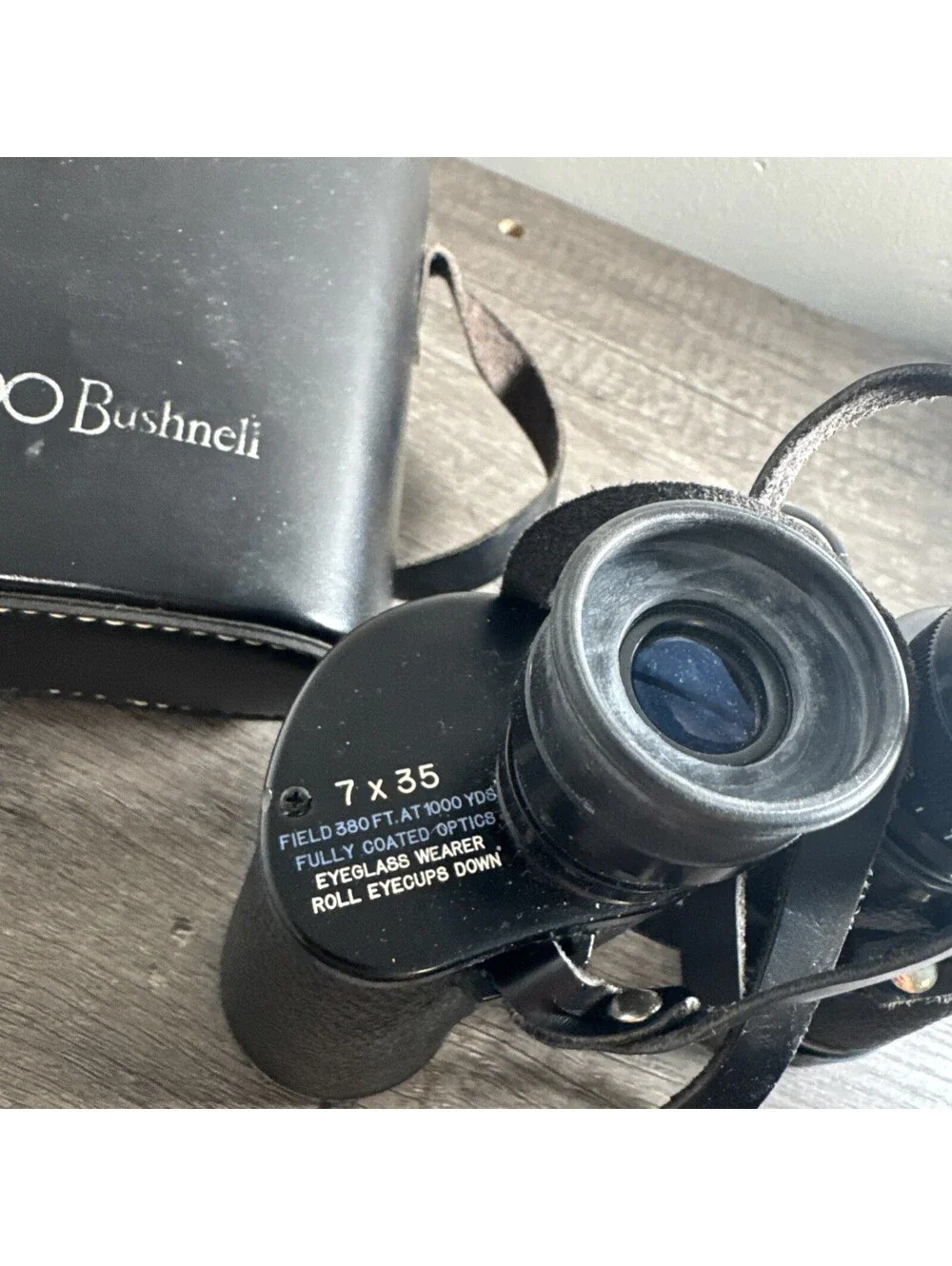 Vintage Bushnell Custom 7x35 Binoculars With Case